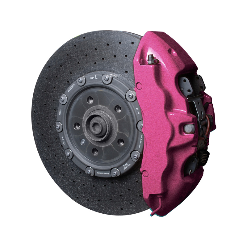 Foliatec Set peinture étriers de freins - hot pink metallic - 3 Components