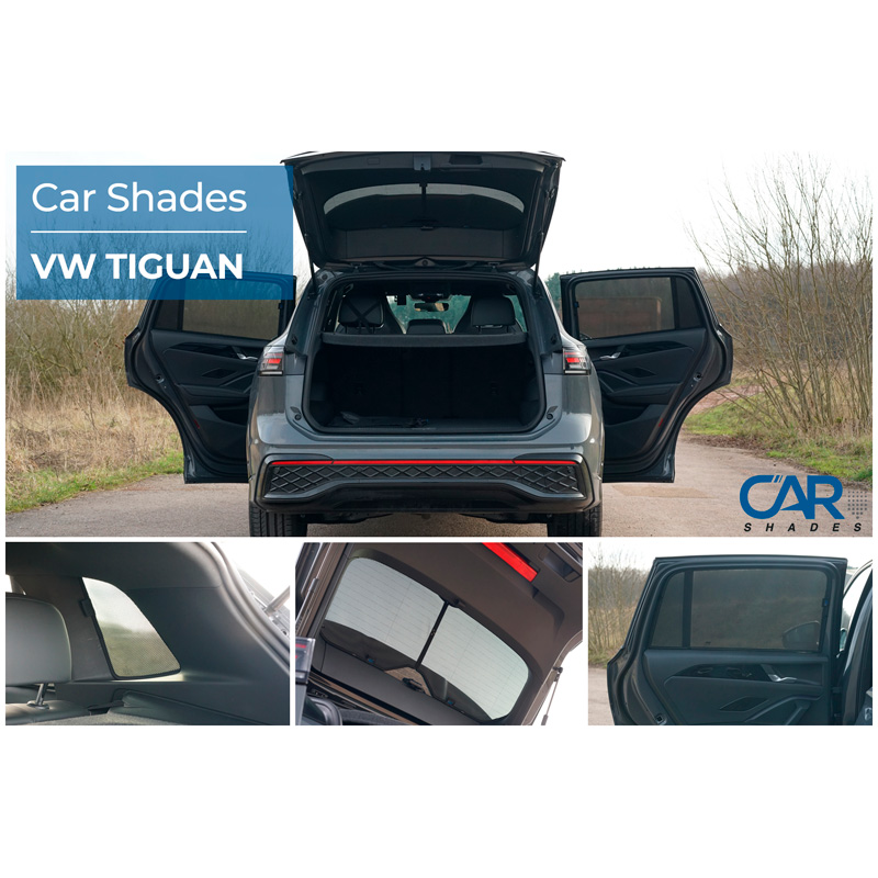 Set de Car Shades sur mesure pour Volkswagen Tiguan III (CT1) 2024- (6-pièces)