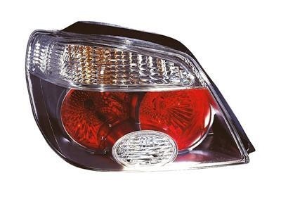 achterlicht, helder, incl fittingdeel, links, 06/2004-Mitsubishi
