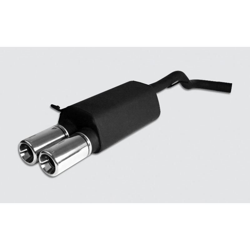 Échappement sur mesure pour Volkswagen Golf IV HB 1.4i 55kW/1.6i 74/75/77kW/1.8i 20V 92kW/1.8T 110kW/2.0i 85kW/1.9SDI 50kW/1.9TDI 66/74/81/85/96/110kW 1997-2004 2x 80mm