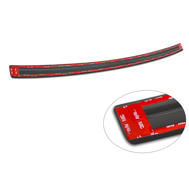 Protection de seuil arrière inox noir sur mesure pour MG ZS FL 2019-2024 'British Flag'