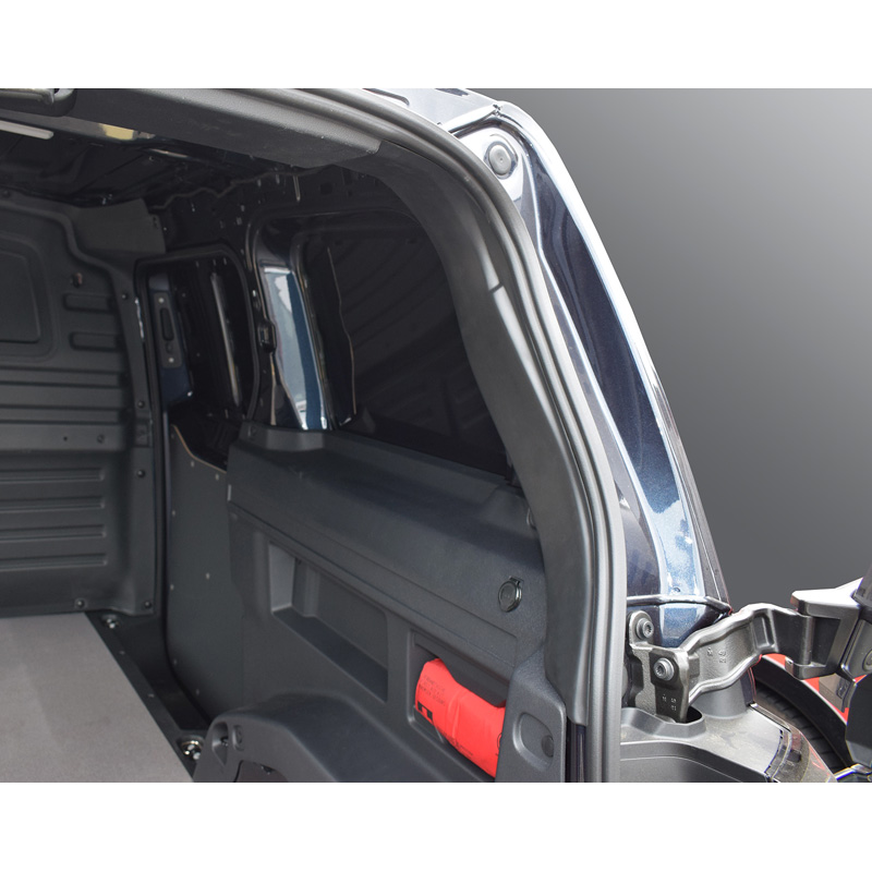 RGM Protections de montant de porte arrière intérieur pour Volkswagen ID.Buzz Cargo 2022- - Noir (ABS)