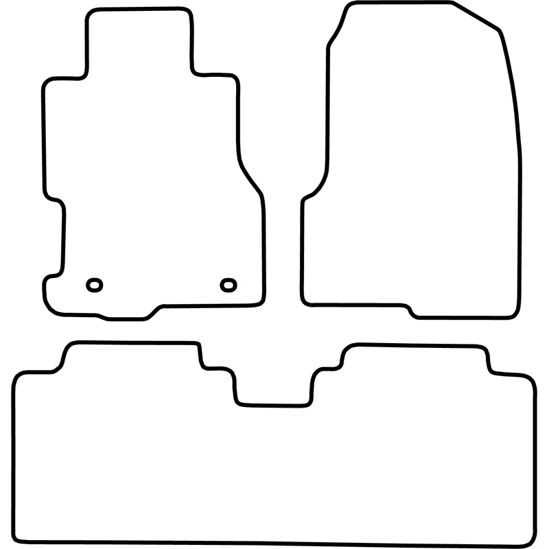 Set de tapis de sol sur mesure pour Honda Civic 5 portes 2004-2006