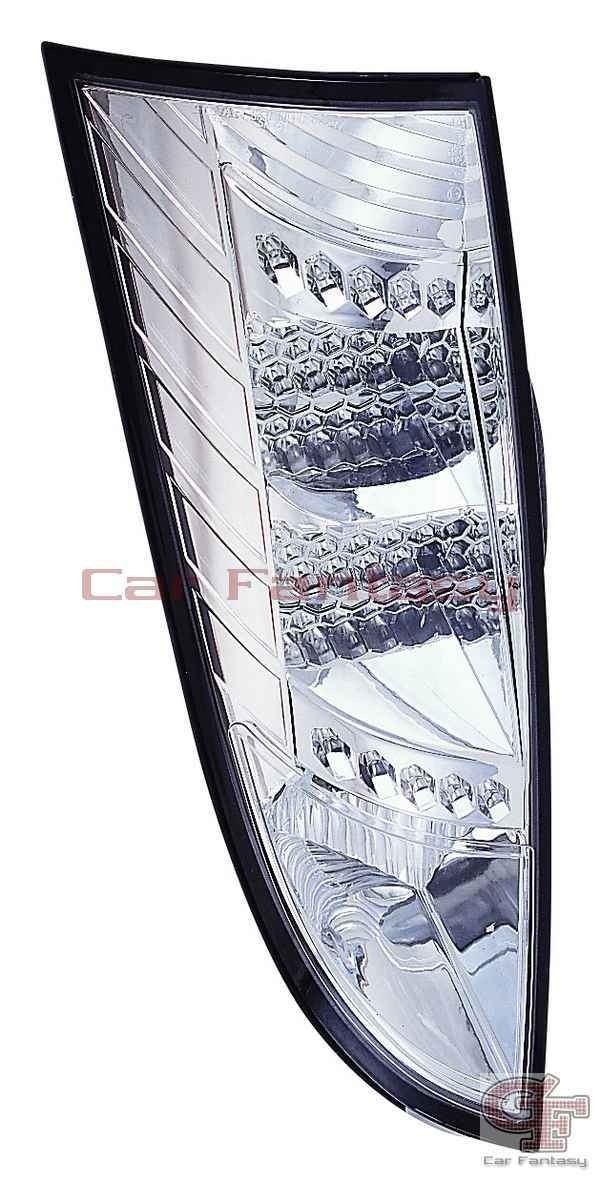 Feux arriere LED Ford Focus 01-.. chrome