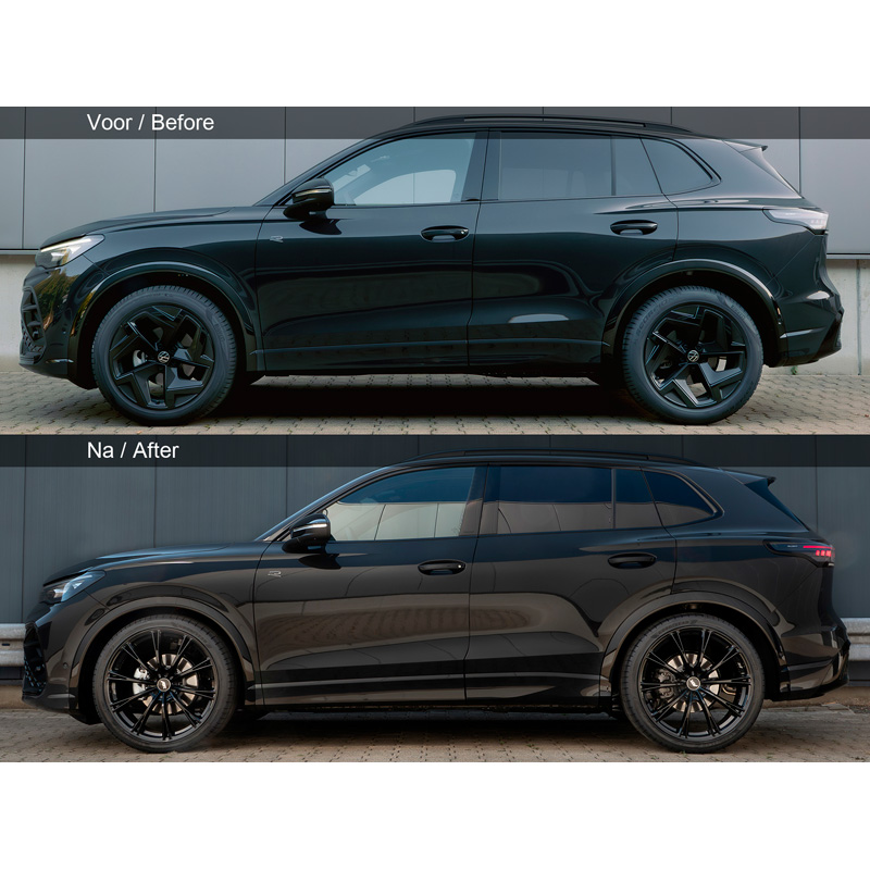 Ressorts d'abaissement H&R sur mesure pour Volkswagen Tiguan (CT1) & Tayron (R4) 2.0 TDI/TSI 2024- & Skoda Kodiaq (PS7) 2.0 TDI/TSI 2024- (2WD) AV30/AR40mm