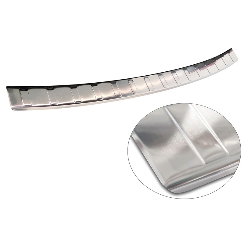 Protection de seuil arrière inox sur mesure pour SsangYong Torres (J100) 2022- 'Ribs'
