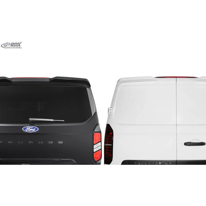 Becquet de toit sur mesure pour Ford Transit Custom / Tourneo Custom 2023- & Volkswagen Transporter / Caravelle T7 2024- (avec portes arrières & hayon) (PUR-IHS)