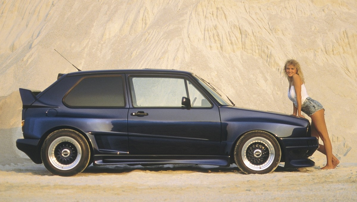 Achterverbreders Breedversie ll VW Golf I Polyester Rieger