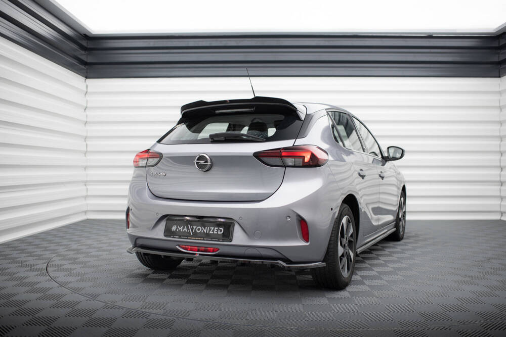 Spoiler Opel Corsa F Maxton Glans Zwart