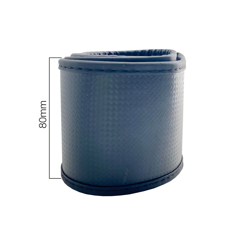 Simoni Racing Couvre-Volant Carbon Look - Eco-Cuir Noir - 37-39cm