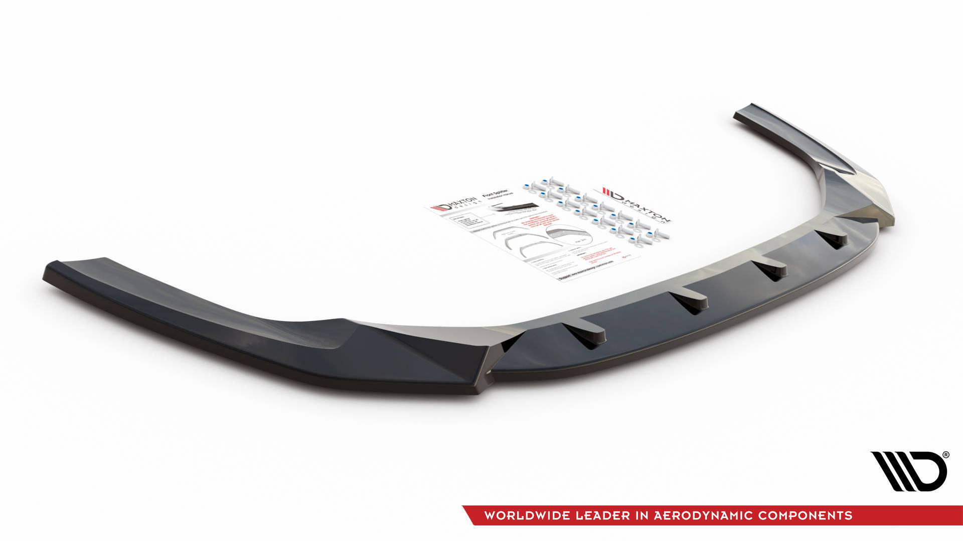 Bodykit passend voor Audi RS3 Sedan 8Y Maxton Glanzend zwart