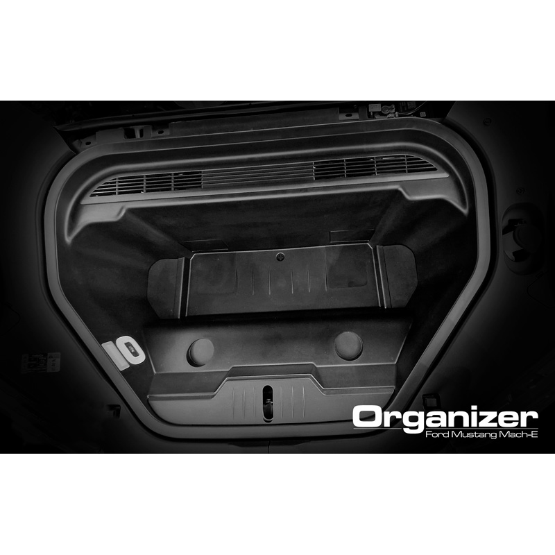 Organiseur de coffre avant (Frunk) 'anti-dérapant' sur mesure pour Ford Mustang Mach-E 2020-