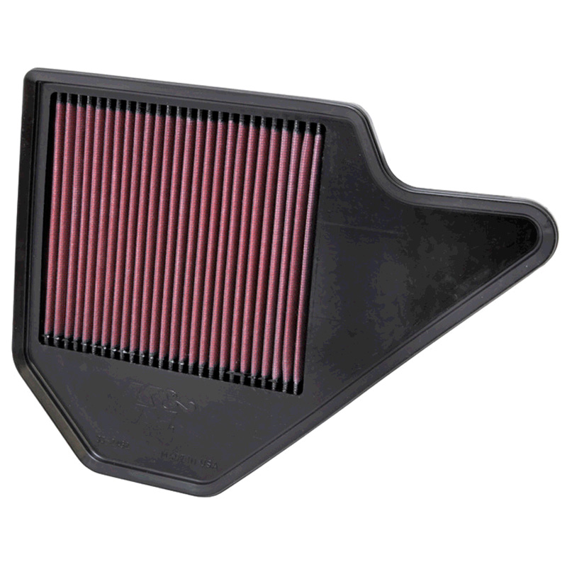 K&N Filtre à air de remplacement sur mesure pour Lancia Voyager 3.6 / Chrysler Town & Country 3.6 / VW Routan 3.6 2011-2016 (33-2462)