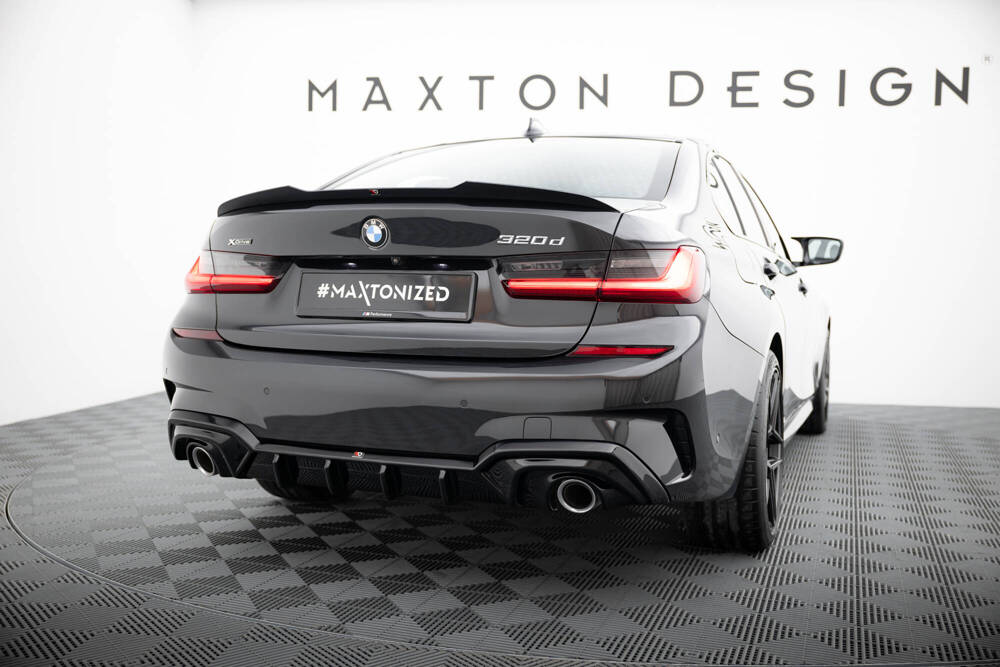 Diffusor BMW 3-Serie G20 / G21 (Past Auto Met Trekhaak) Maxton