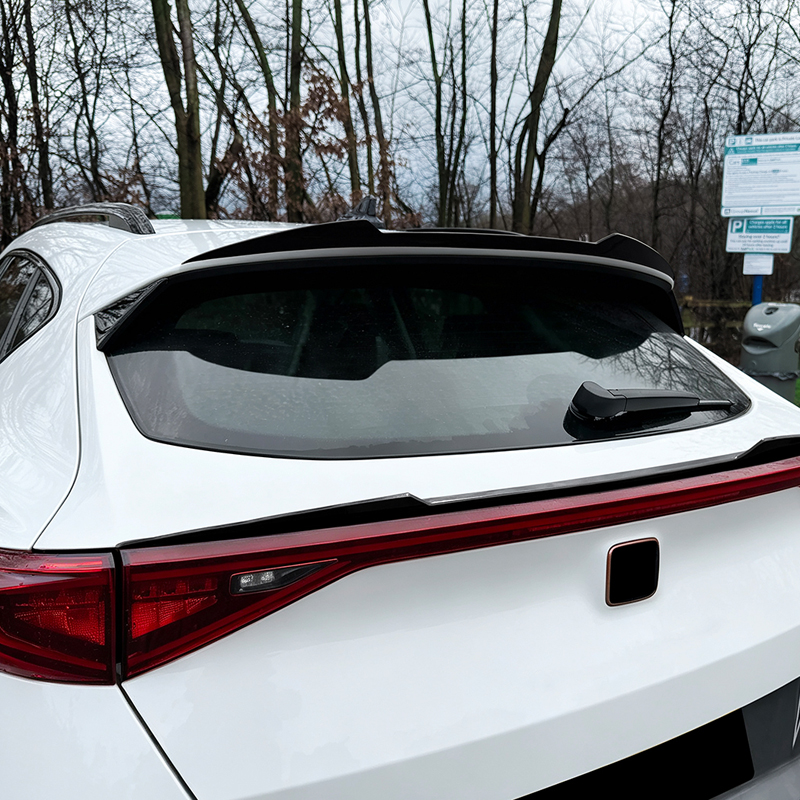 Becquet de toit (Spoiler Cap) sur mesure pour Cupra Formentor 2020-2024 & Facelift 2024- (ABS Noir Luisant)