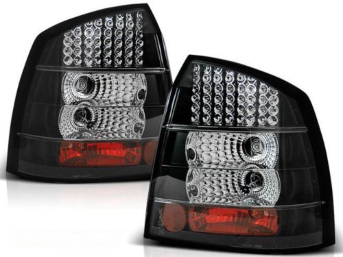Feux arriere Opel Astra G LED cristal noire