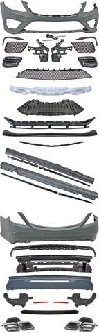 Bumper set W222
