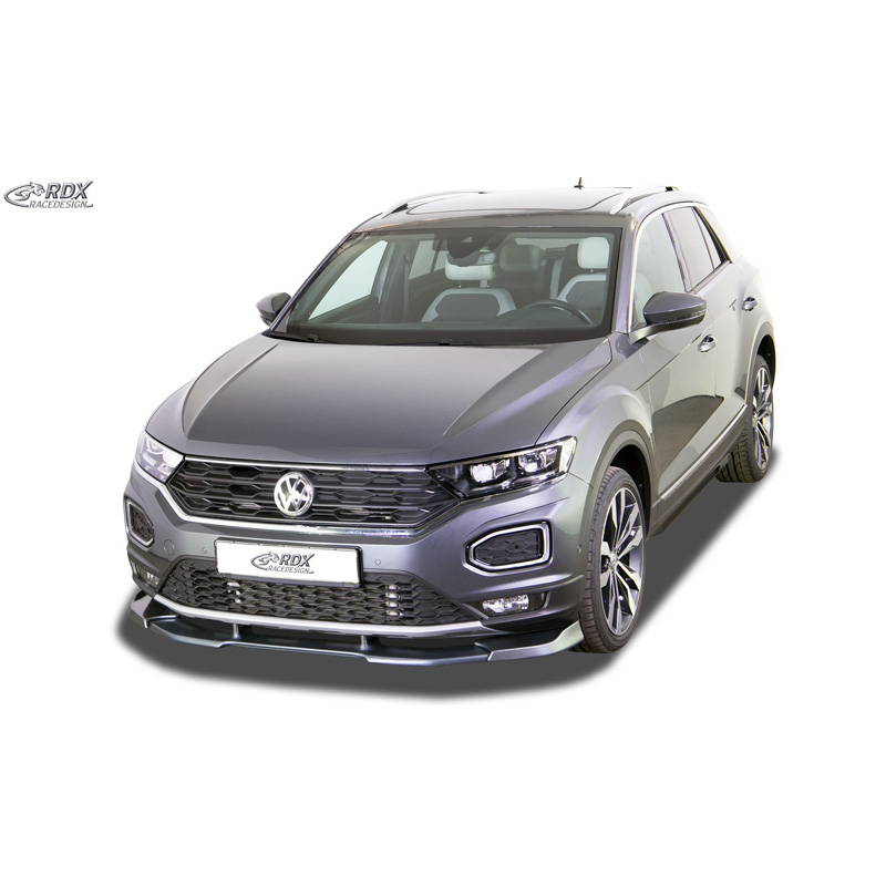 Jupes latérales 'Slim' sur mesure pour Volkswagen T-Roc 2017- (ABS noir luisant)
