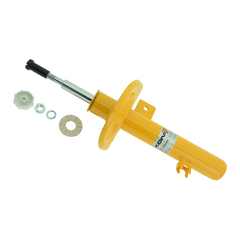 KONI Amortisseur Sport sur mesure pour Citroën DS3 1.6 120 auto/THP155 / 1.6 eHDI90 auto/eHDI110 / Peugeot 208 1.6e Hdi/1.6 Vti 120cv 2009-2018 - Essieu avant - Droite - AV: Ø51mm (8741-1555RSPORT)