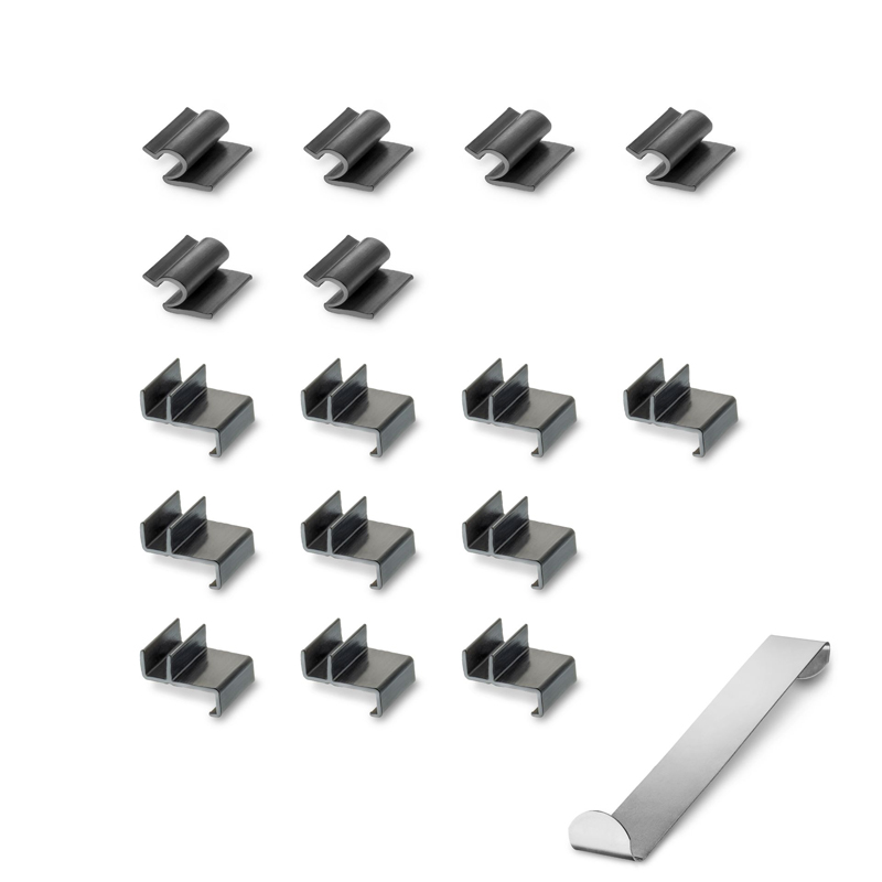 SunClip Protection visuelle & solaire sur mesure pour Mercedes Classe-V W447 (Chassis extra longue) 2014-2024 sans vitres entrebâillantes