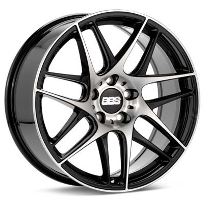 Velgen BBS CX R zwart polish 8.5x20 5x120 ET32