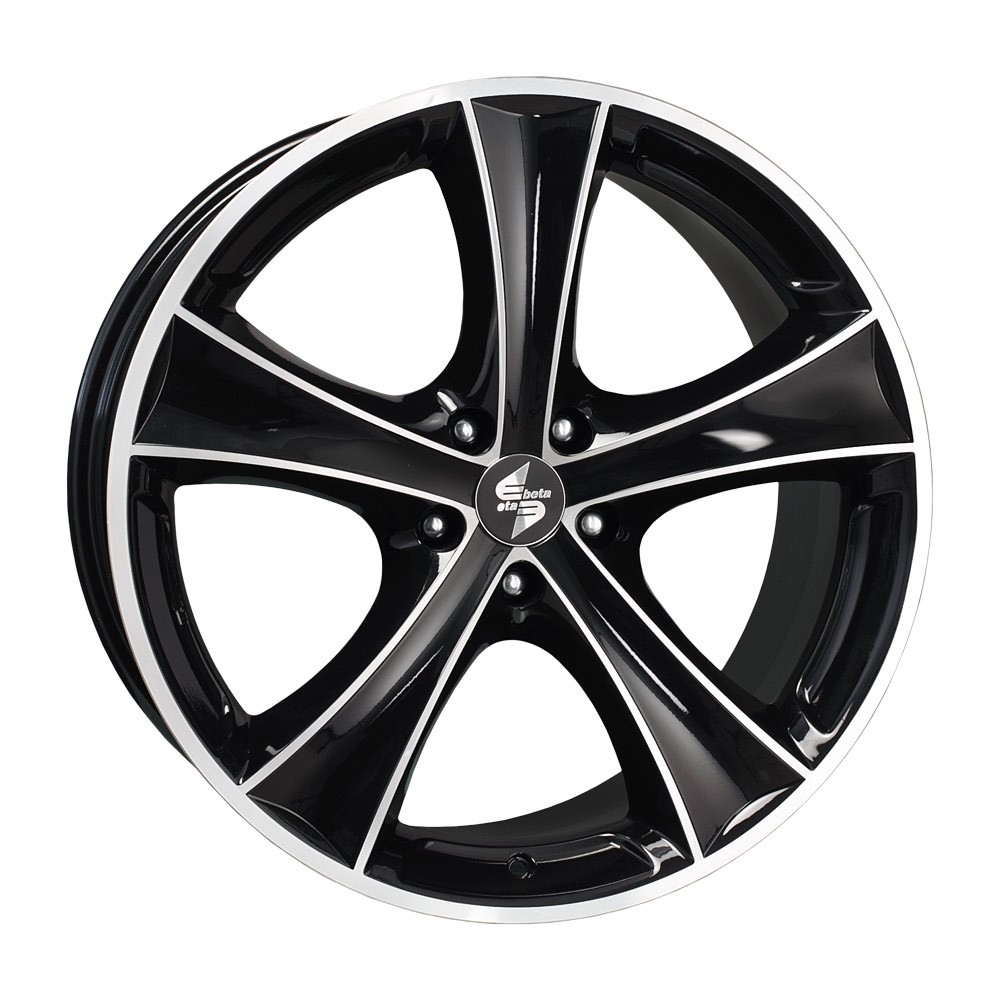 Velgen EtaBeta Tettsut zwart polish 8x18 5x108 ET45