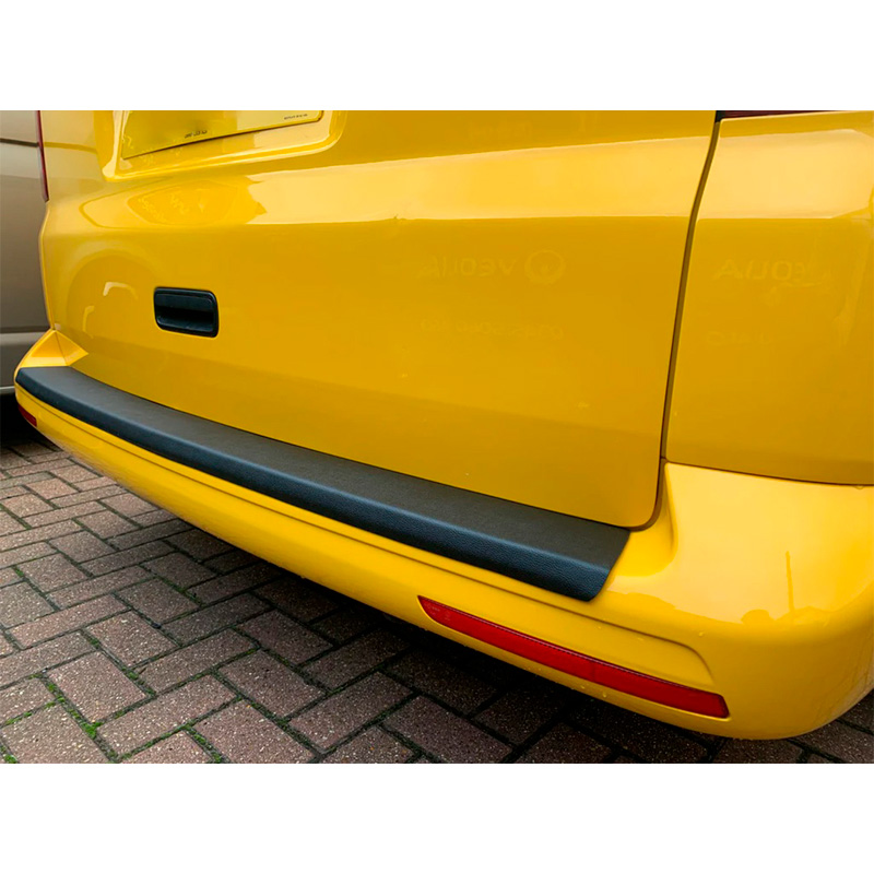 Protection de seuil arrière sur mesure pour Volkswagen Transporter T5 2003-2009 - Noir mat