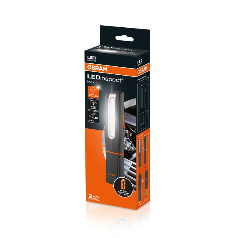 Osram LEDinspect® MAX 500 - Lampe d'inspection manuelle
