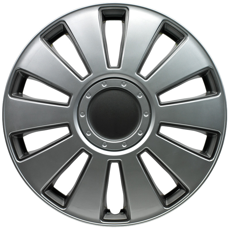 Jeu d'enjoliveurs Pennsylvania 15-inch argent/gris charcoal