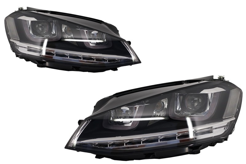 Koplampen passend voor VW Golf VII led dagrijverlichting 12- R-Line Chrome (Dynamic)