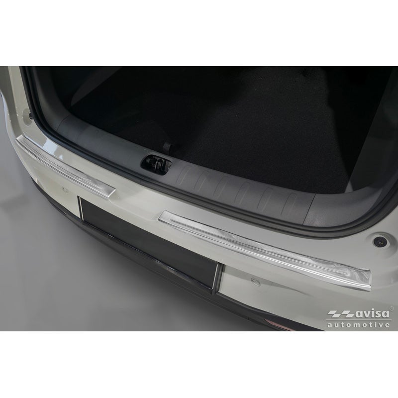 Avisa Protection de Seuil de Coffre Acier Inox sur mesure pour Leapmotor B10 2025- - Argent - 2-pièces