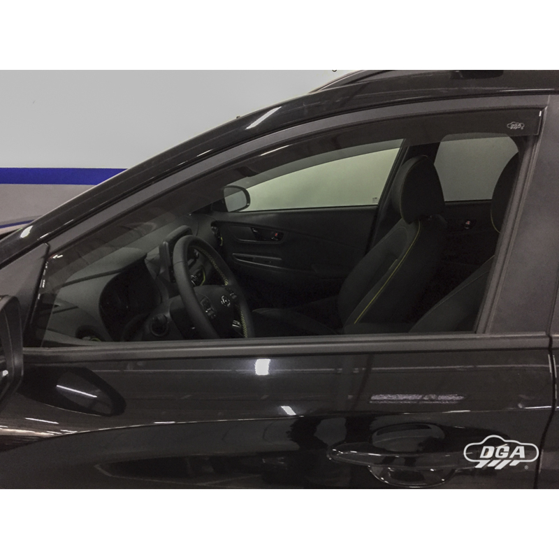 DGA Déflecteurs d'Air sur mesure pour Hyundai Kona 2017-2023 (2-pièces)