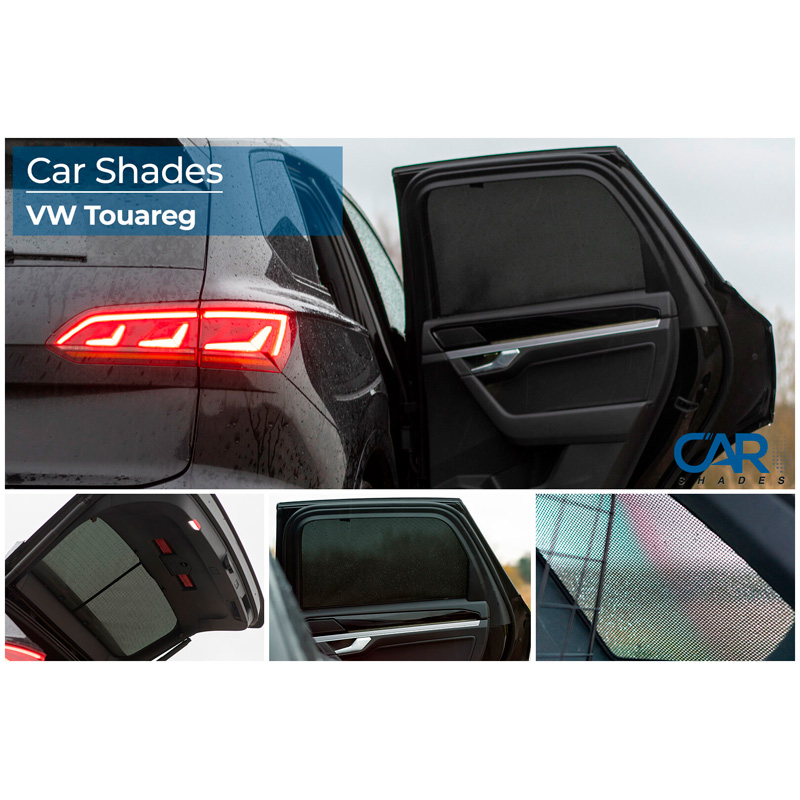 Set de Car Shades sur mesure pour Volkswagen Touareg 2018- (6-pièces)