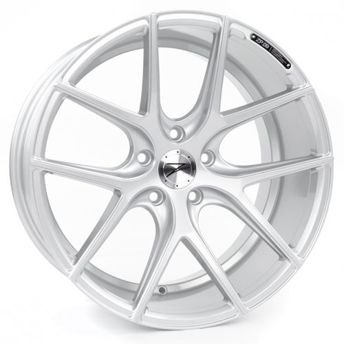 Z-Performance ZP.09 Nine Deep Concave 5x120 9x19 ET45 Zilver Vel
