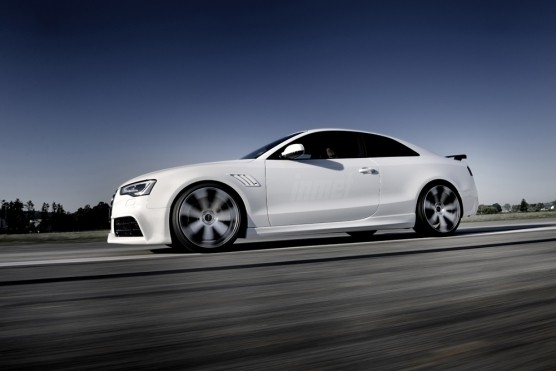 Voorbumper Audi A5 B8/B81 SRA+PDC Rieger 11-