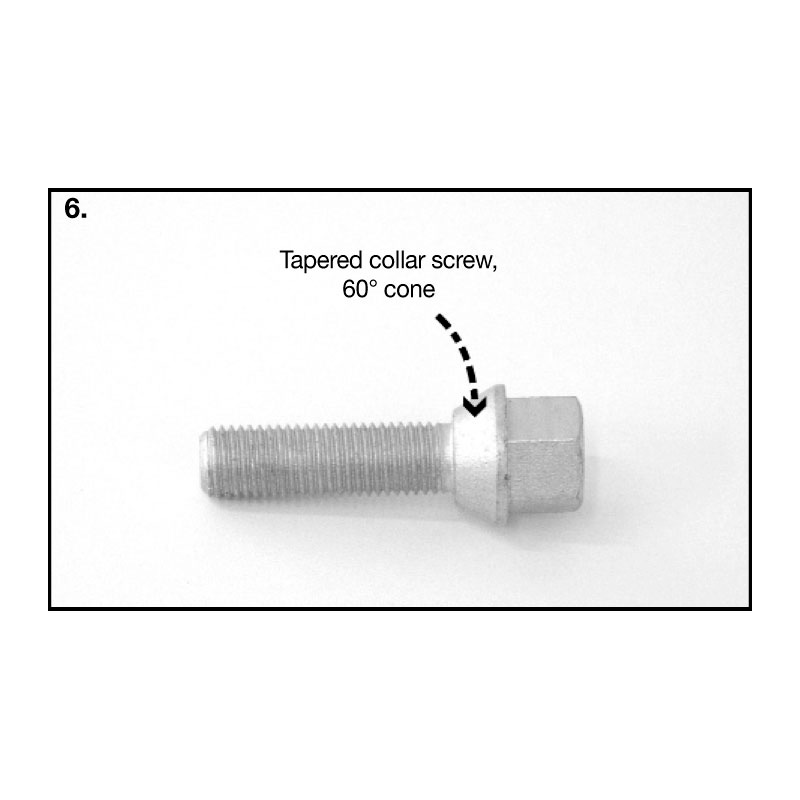 H&R Set des espaceurs de roues Système-DR 16mm par essieu - Cartouche de boulon 5x112 - Moyeu 57,1mm - Taille de boulon M14x1,5 - sur mesure pour Audi/Seat/Volkswagen
