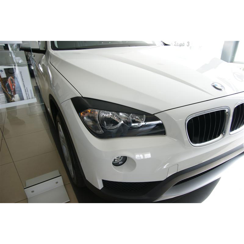Casquettes de Phares sur mesure pour BMW X1 E84 2009-2015 (ABS)