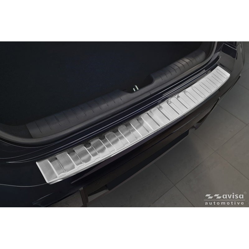 Avisa Protection de Seuil de Coffre Acier Inox sur mesure pour Hyundai Ioniq 6 2022- - Argent