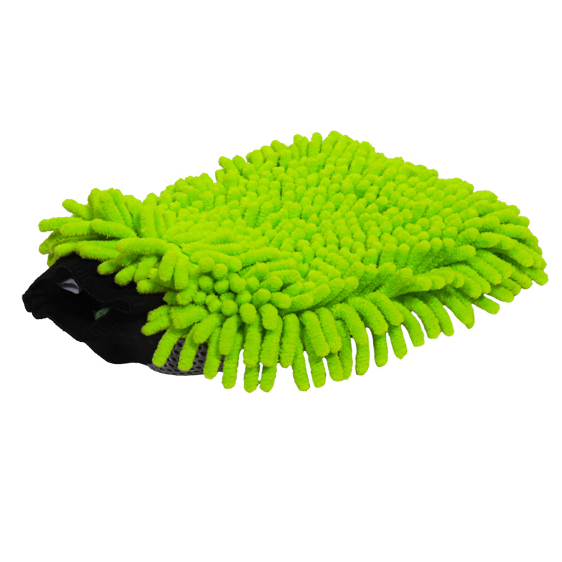 Gecko 2in1 gant de toilette en microfibre 25x17cm