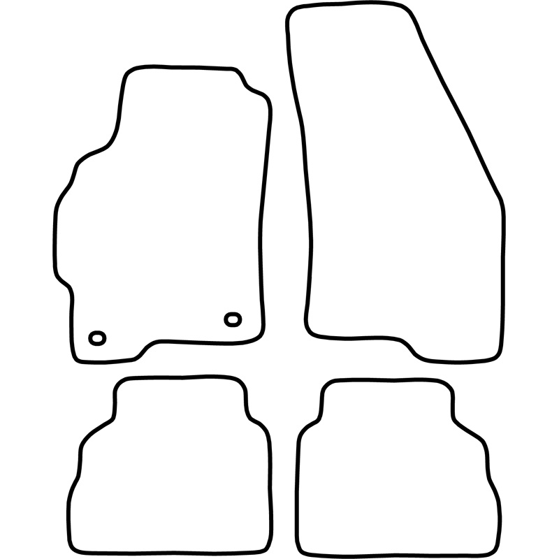 Set de tapis de sol sur mesure pour Ford Mondeo 1993-2000