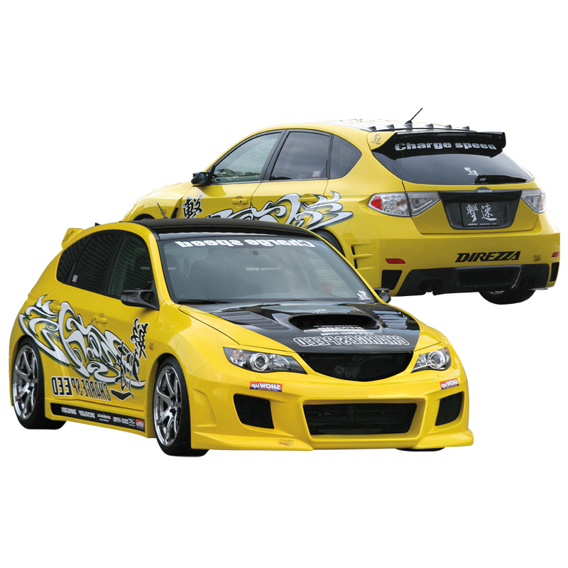 Chargespeed Kit de Wide-Body sur mesure pour Subaru Impreza WRX STi 2008- (FRP) (incl. trous de lave-phares)