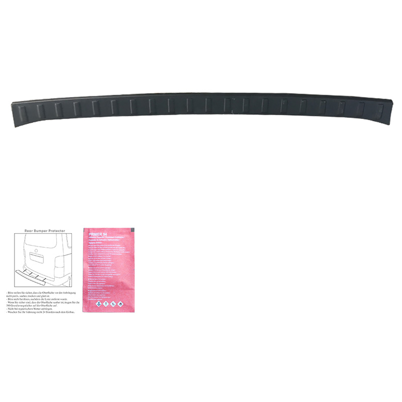 Protection de seuil arrière sur mesure pour Mercedes Sprinter W907 2018- - Noir mat