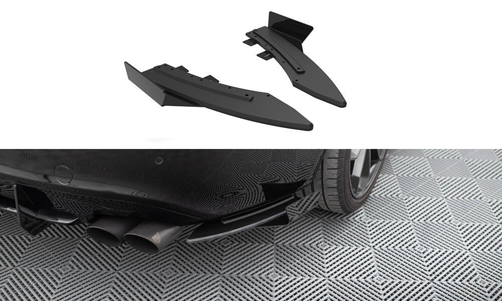 Zijdiffusers met Canards Street Pro Audi A5 S-Line / S5 Coupe / Cabrio Maxton