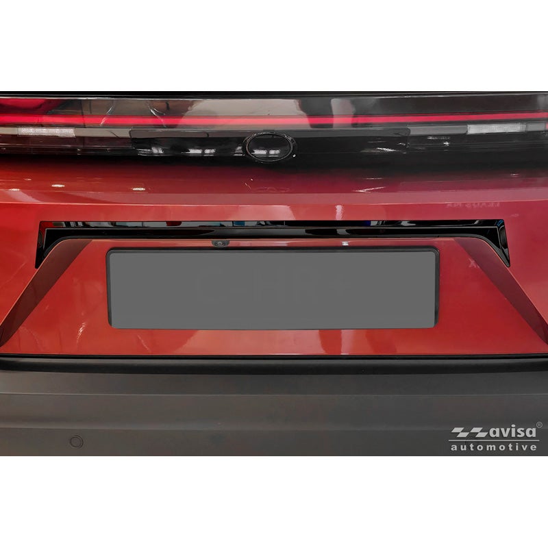 Avisa Moulure de hayon en Inox Noir Chrome sur mesure pour Toyota C-HR+ 2025-