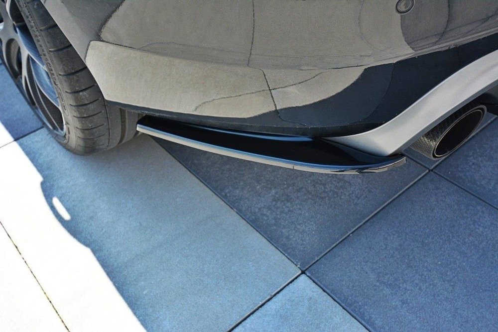 Achterdiffuser Volvo V60 Polestar Facelift Zwart Glans  L + R