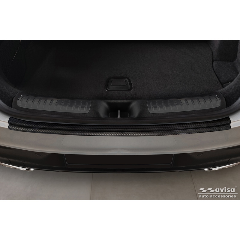 Protection de seuil arrière carboné 3D sur mesure pour Mercedes GLC II Coupe (C254) 2022-