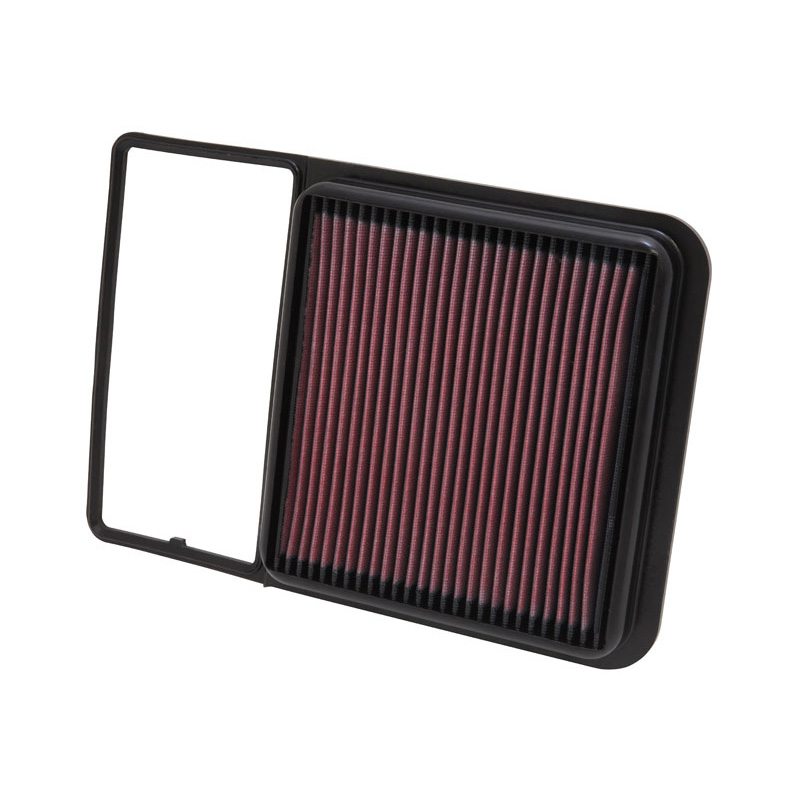 K&N Filtre à air de remplacement sur mesure pour Daihatsu Terios, Xenia 1.5 2004-2011 / Toyota Avanza 1.3, 1.5 2006-2011, Rush 1.5 2004-2011 (33-2989)