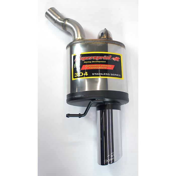 AUDI A6 C7 4G (Sedan + Avant) 2.8 FSI V6 (204 Hp) 2011 -> 2014 ("Cat.- Back" system) Rear exhaust Ri