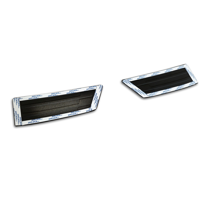 Avisa Protection de seuil arrière inox noir mat sur mesure pour Renault Scenic E-Tech 2024- 'Ribs'