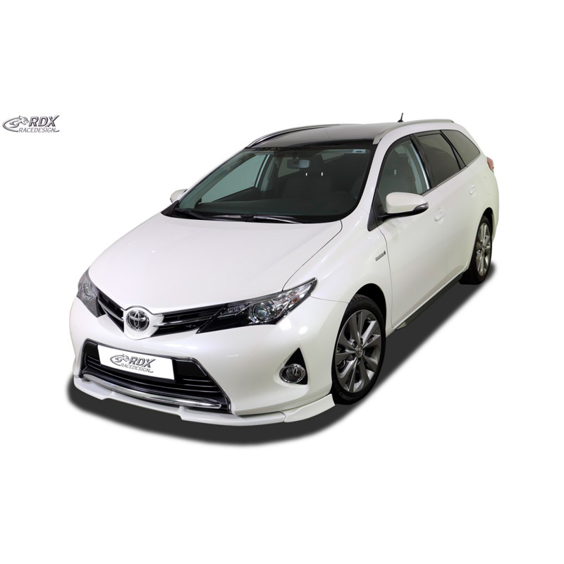 Jupes latérales 'Slim' sur mesure pour Toyota Auris E180 2012-2015 (ABS noir luisant)